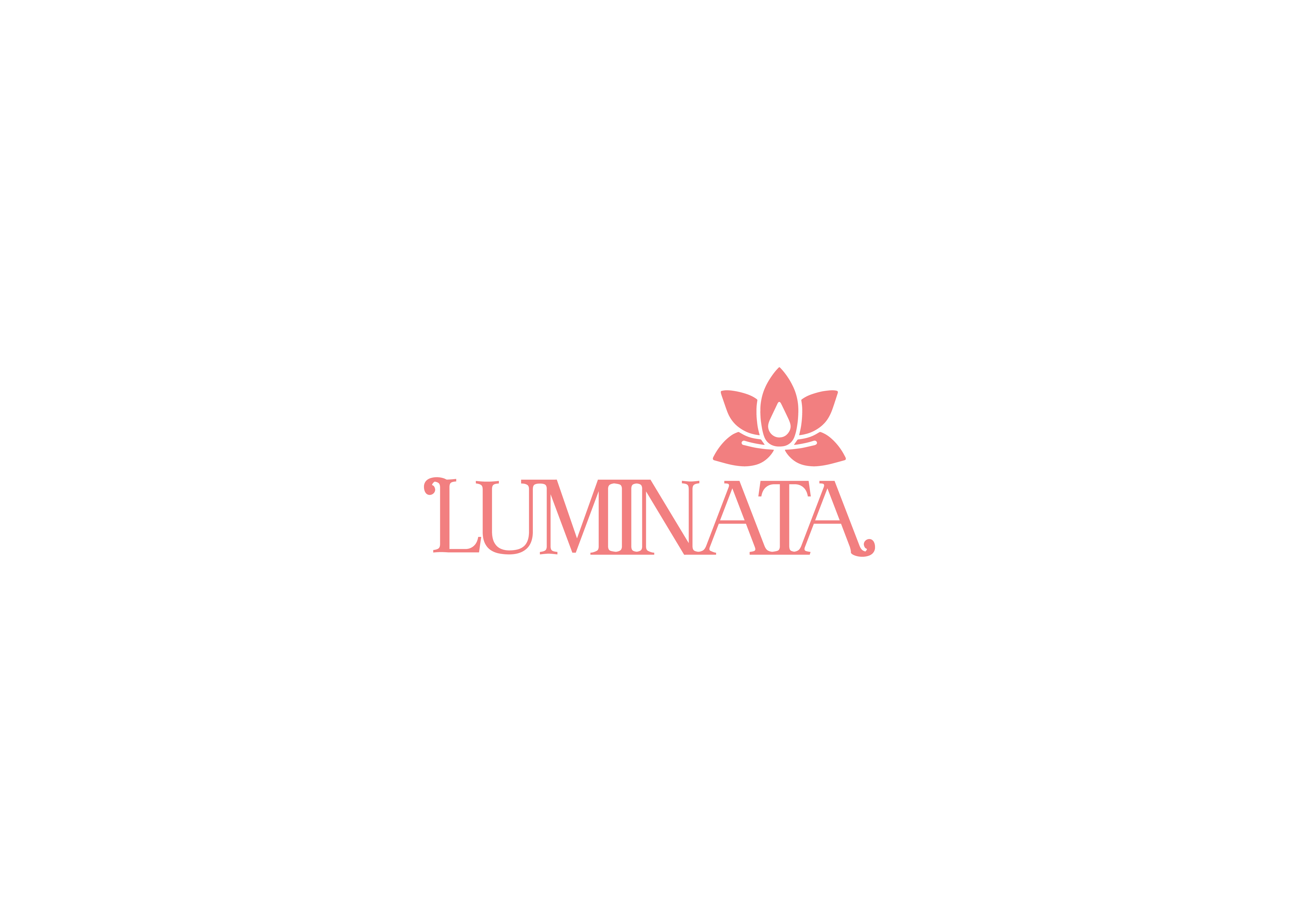 Soft and delicate logotype for a skincare solutions brand, with a clean, gentle design.