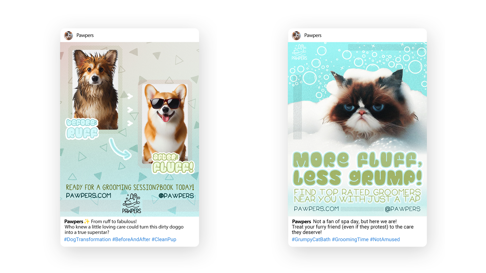 Pawper's Mock-up Screen for Instagram Posts